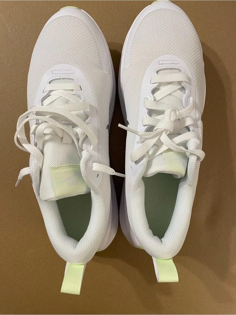 NEW Nike Promina White Metallic Silver Sneakers - Women’s Size 10